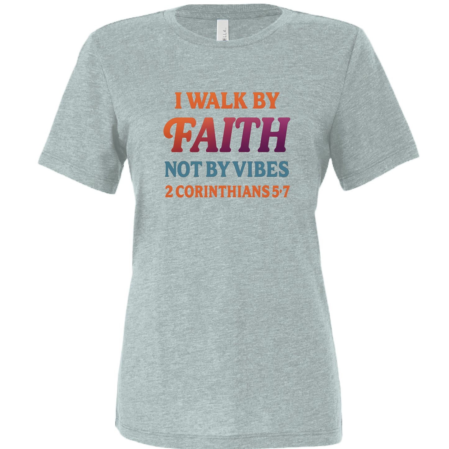 Dusty Blue Triblend - FRONT