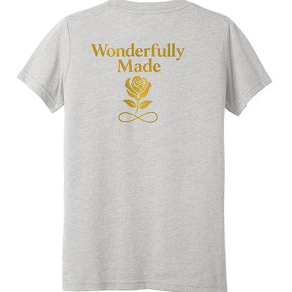 WHITE FLK TRBLND - BACK